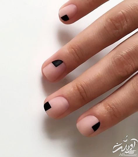 دیزاین ناخن مینیمال